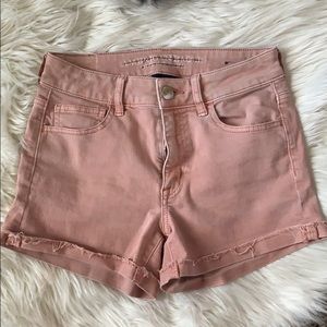 Pink American eagle shorts